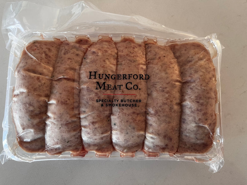 Toulouse Sausages - Gluten Free - 500gm
