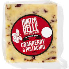 Hunter Belle Cranberry and Pistachio Cheddar